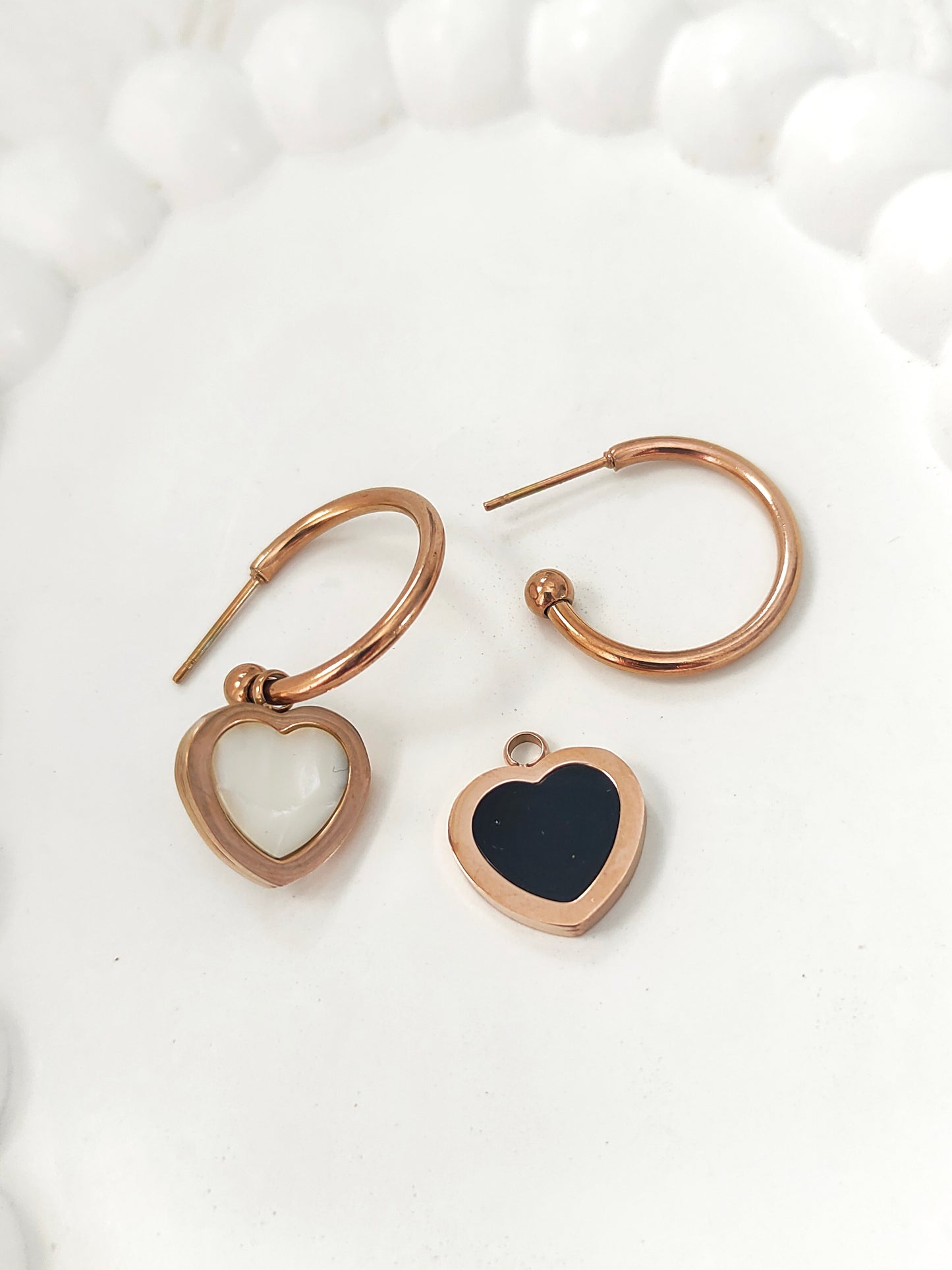 Heart Hoop Earring